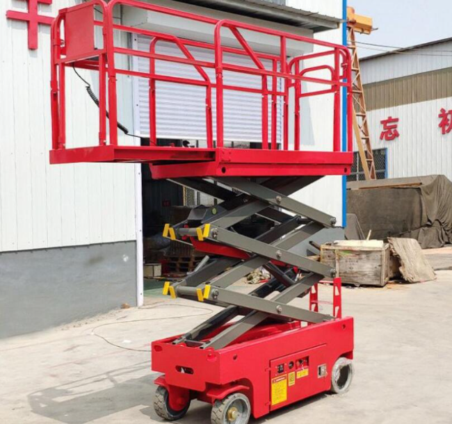 伊金霍洛移动剪叉式升降机